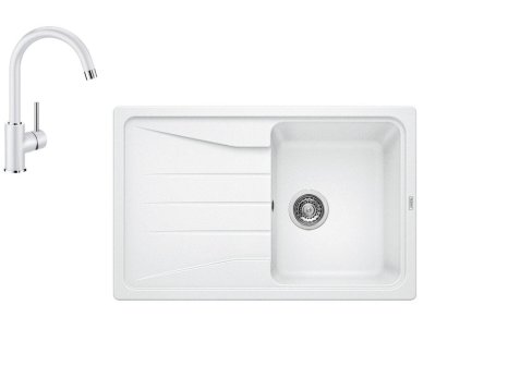 Blanco SONA 45 S + MIDA SILGRANIT-Look