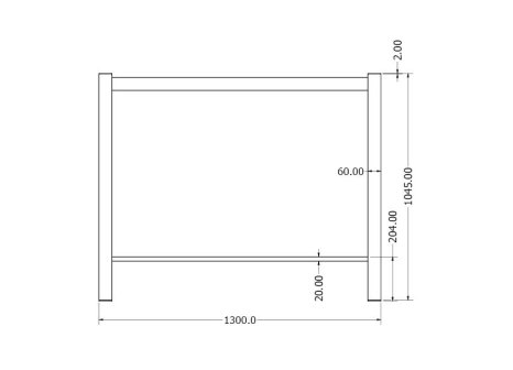 Stolová podnož AYRA BAR