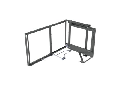 KESSEBÖHMER- MAGIC CORNER rám pro roh 900- 1000 mm antracit