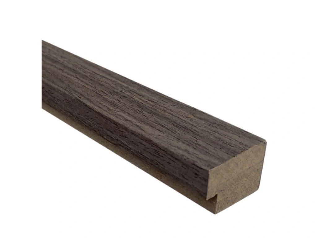 Obkladové akustické lamely VENEER ořech - ukončovací lamely