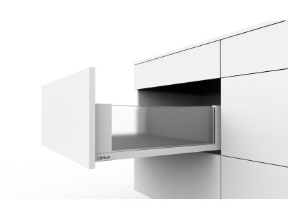 Cemux H Box SLIM skleněné bočnice bílá H167/500 mm
