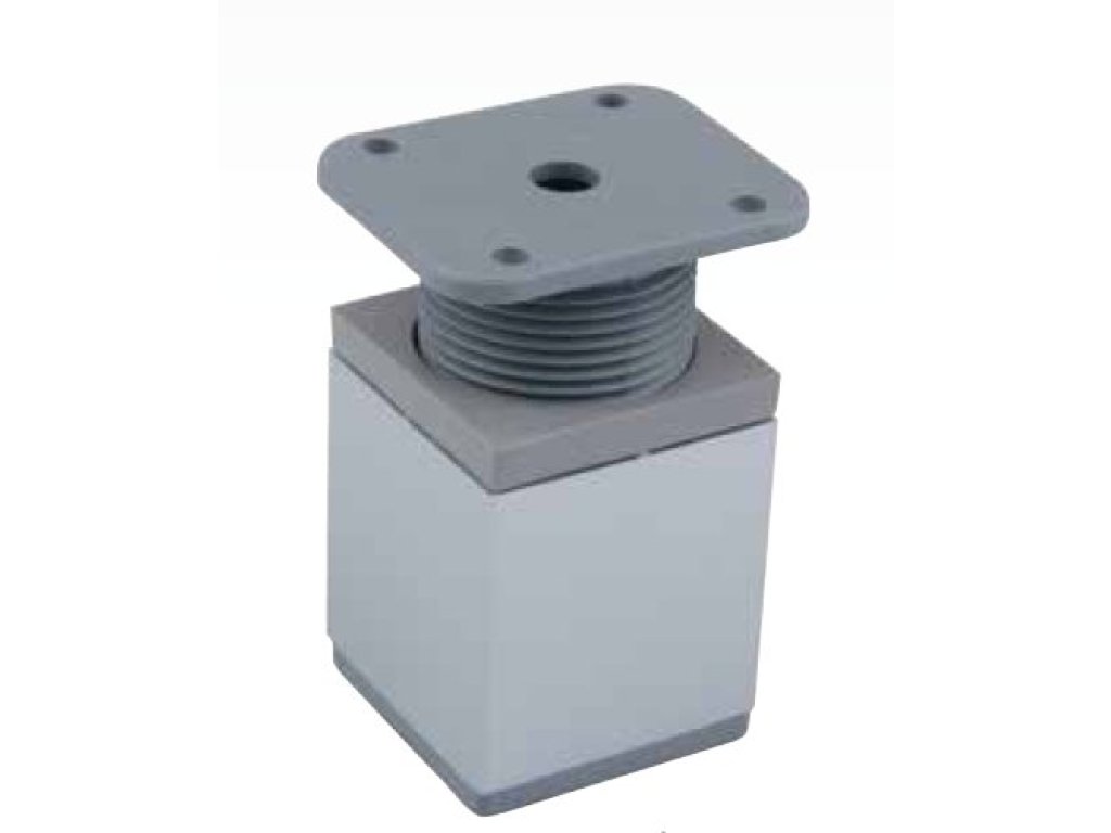 Soklová nožka NA 02R- 40x 40 mm s regulací