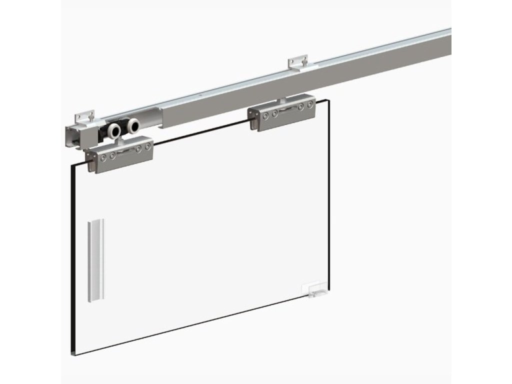 HERKULES -GLASS lišta 6m-100kg -sada na 1 křídlo