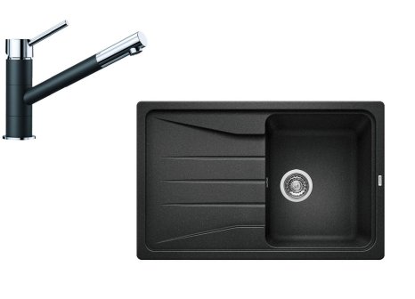 Blanco SONA 45 S + KANO SILGRANIT-Look