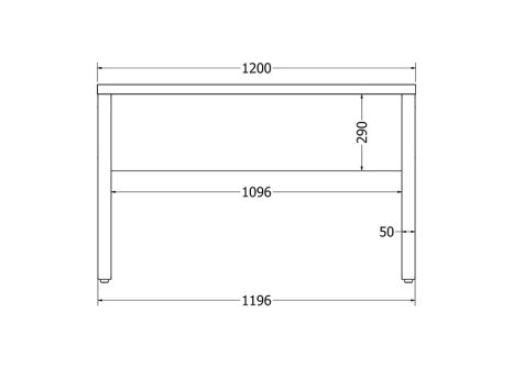 Stolová podnož DARIA 120