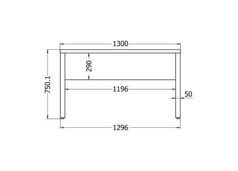 Stolová podnož DARIA 130
