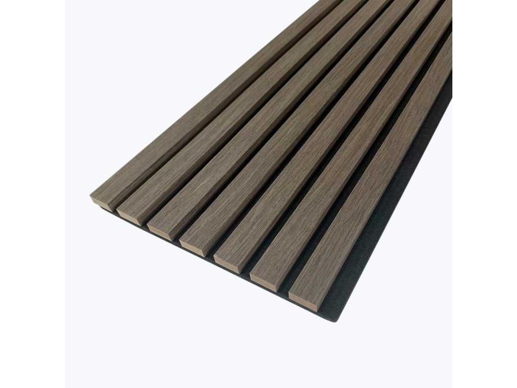 Obkladové akustické lamely VENEER ořech 2,7 m