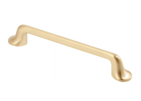 Úchytka Fabricio zlatá broušená - 128 mm