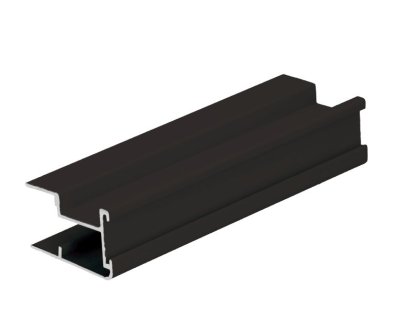 ALUPROFIL Klasik Plus úchytková lišta 2,70 m černý mat