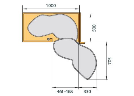 KESSEBÖHMER- LEMANS II sada polic Arena Classic