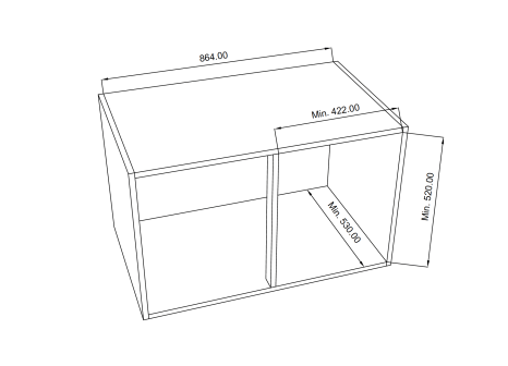 Cemux Corner Front  Style s tlumením antracit