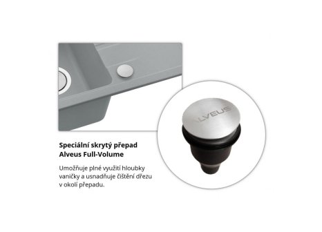 Kuchyňský dřez ALVEUS Intermezzo 70: