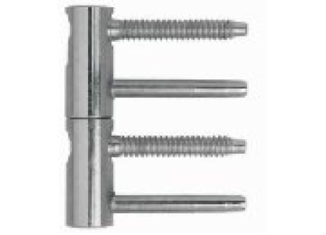 Závěs pro dřevěné dveře CEMOM - Zinek bílý, 14 mm