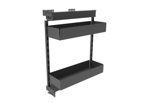 Cemux IRON Line 15-3D plné dno s tlumením antracit