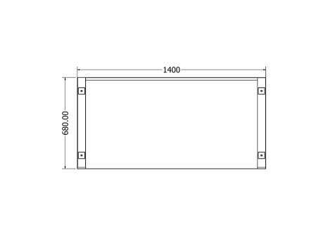 Stolová podnož DARIA 140