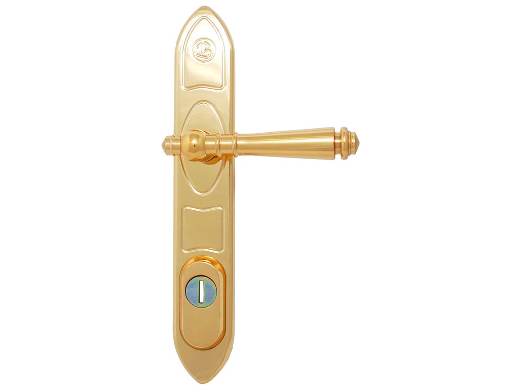 Tradition bezpečnostní kování K1 klika/klika matný nikl