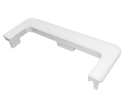 Koncovka k profilu C bílá plast