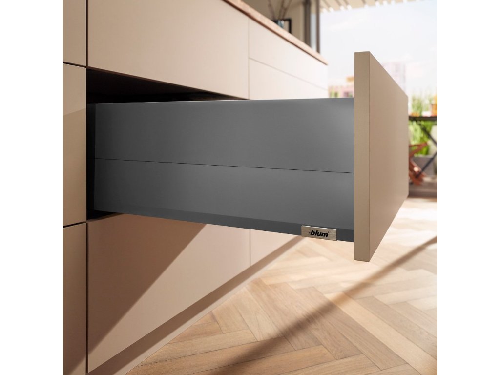 Merivobox 70kg šedá orion E Boxcap 500mm Blumotion/TOB