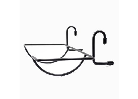 Nosič rolí papíru jednostupňový - Černá matná