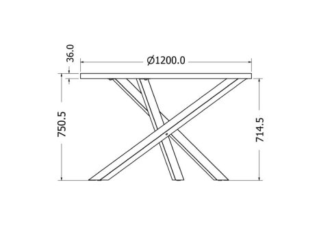 Stolová podnož EIRA