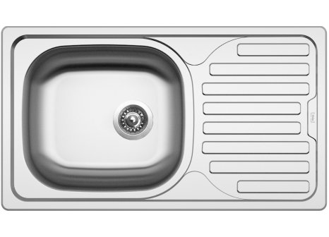 Sinks CLASSIC 760 matný 0,6 mm - 3  1/2"