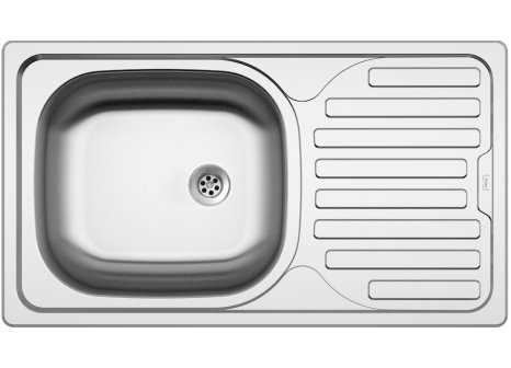 Sinks CLASSIC 760 matný 0,6 mm