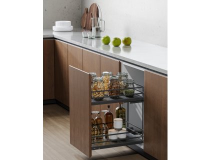 Cemux Style 30-3D plné dno tlumení antracit