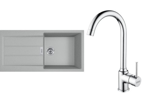 Franke set S2D 611-100 + FP 9000 chrom