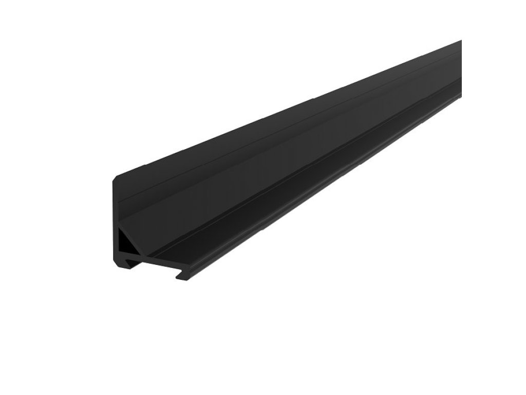 Cemux STARSHIP horní profil pro montáž na zeď černý