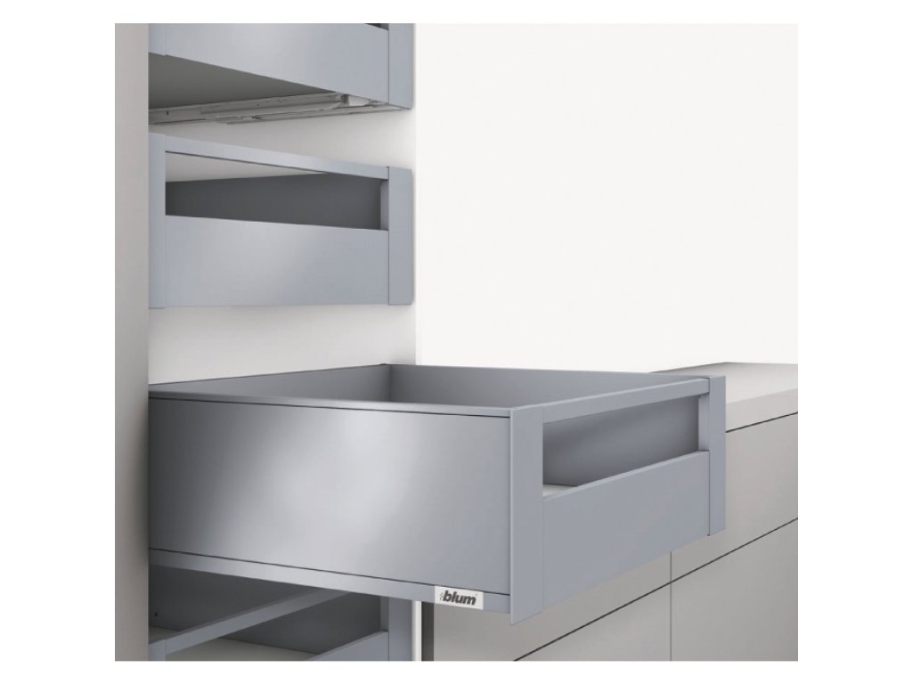 BLUM Space Tower Legrabox Pure šedá orion modul 450 mm