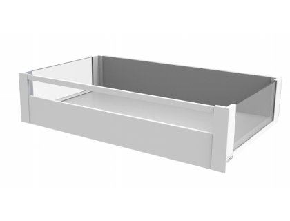 Cemux H Box SLIM vnitřní skleněné bočnice bílá H167/500 mm čelní panel