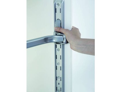 KESSEBÖHMER- LEMANS II boční uchycení + tyč šedá