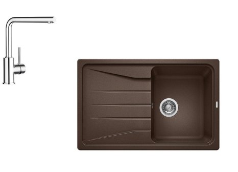 Blanco SONA 45 S + MILA chrom