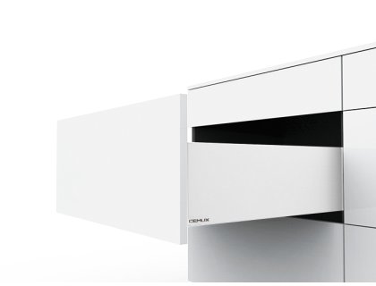 Cemux H Box SLIM zásuvka TIP-ON bílá H167