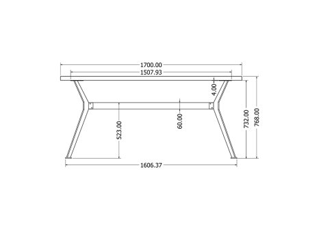 Stolová podnož ZEPHIRA