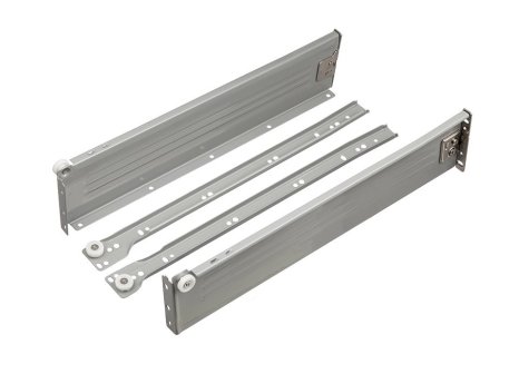 Kolečkový výsuv s bočnicí 150mm