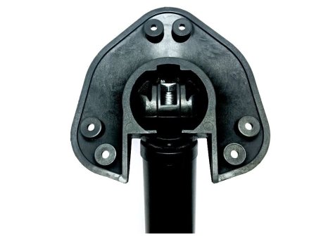 Stolová noha výkyvná 710 mm černá