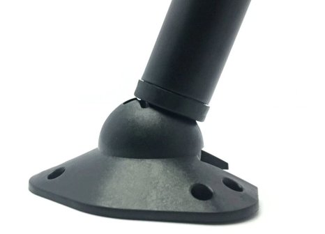 Stolová noha výkyvná 710 mm černá