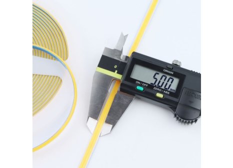 LED pásek COB SLIM 24V 11 W/m 384LED/m 5mm bílá teplá