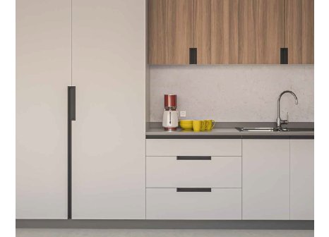 Art koncovka plná černá mat