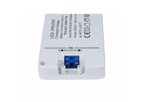 LED napáječ 24V 100W SLIM bez kabelu