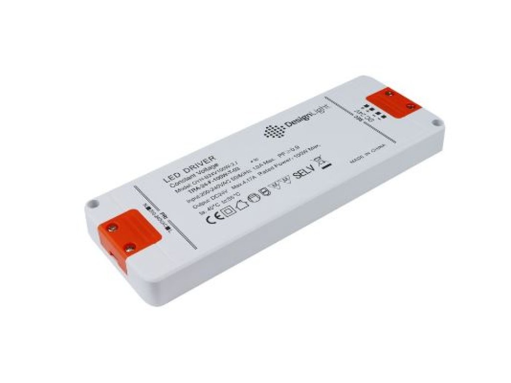 LED napáječ 24V 100W SLIM bez kabelu