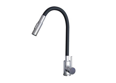 Set Sinks PERFECTO 650 + baterie ELASTA S nerez/černá