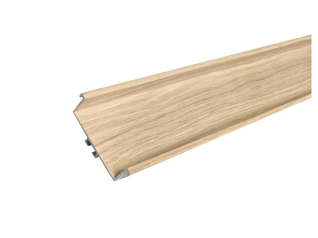 profil pro bezúchytkové dveře - C -2050mm dýha dub