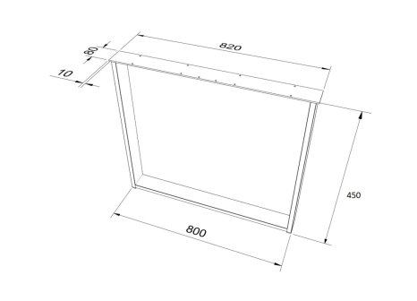 Konferenční stolek LUCY COFFEE černá