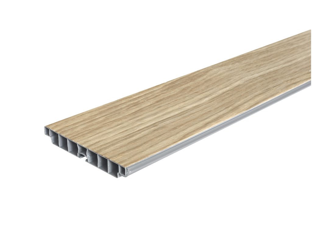 Lišta soklová 4 m dýha dub výška 100 mm