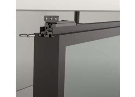 Sada kování pro 1 křídlo naCemux STARSHIP MINIMAL sada kování pro rámové dveře 1 křídlo/60kg tlumení