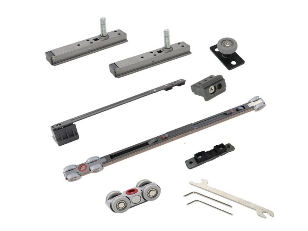 Sada kování pro 1 křídlo naCemux STARSHIP MINIMAL sada kování pro rámové dveře 1 křídlo/60kg tlumení