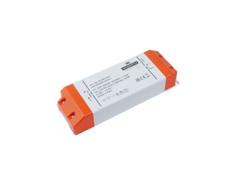 LED napáječ 24V150W SLIM bez kabelu