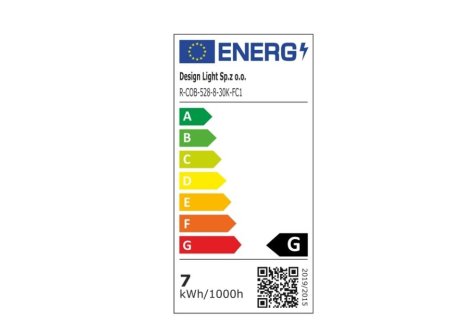 LED pásek COB FREE CUT 12V 13,4 W/m 528LED/m 8mm bílá teplá